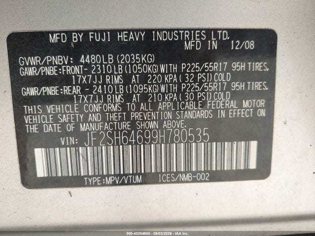 Subaru Forester 2.5x Limited
