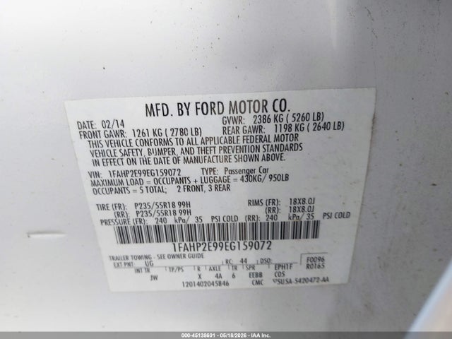 Ford Taurus Sel