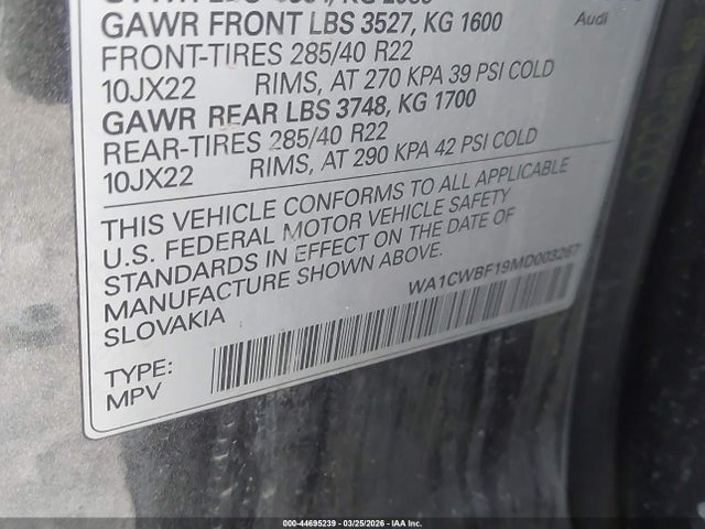 Audi Sq Prestige Tfsi Quattro Tiptronic