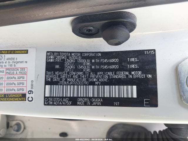 Toyota 4Runner Limited
