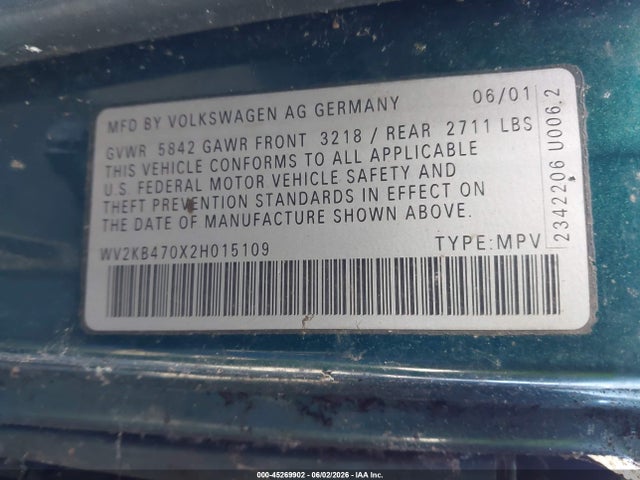 Volkswagen EuroVan Gls
