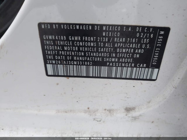 Volkswagen Jetta 1.4t S