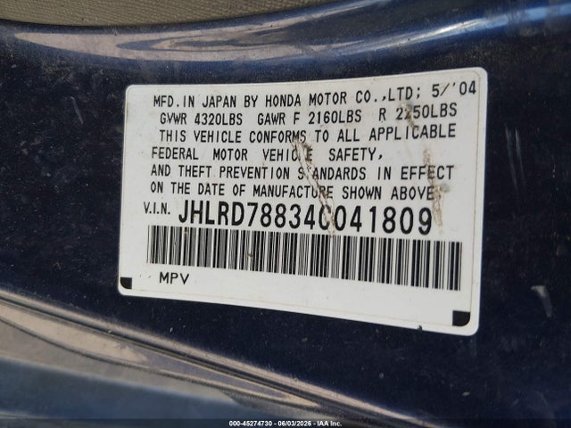 Honda CR-V Ex