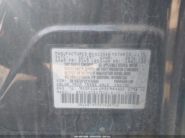 Nissan Sentra Sv