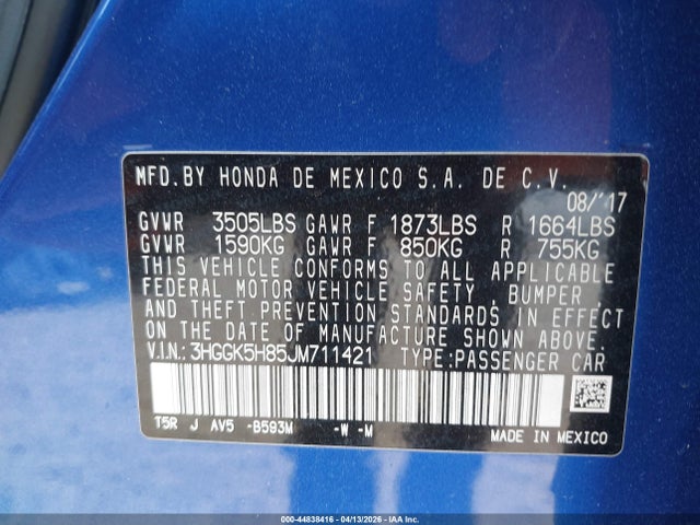 Honda Fit Ex