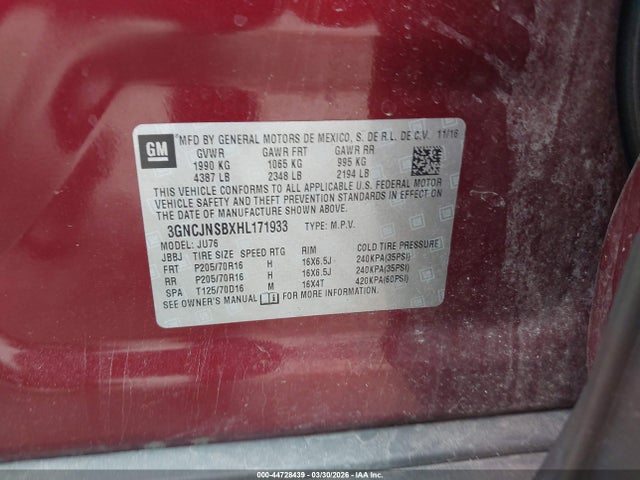 Chevrolet Trax Ls