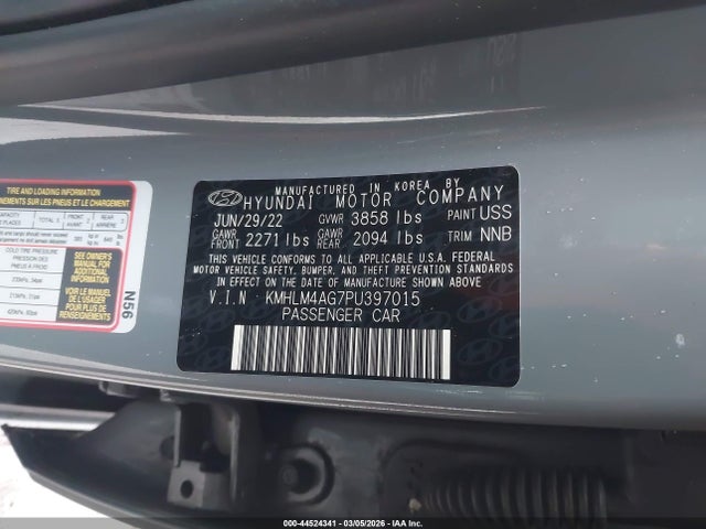 Hyundai ELANTRA Sel