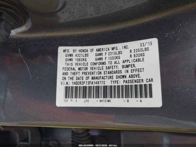 Honda Accord Ex
