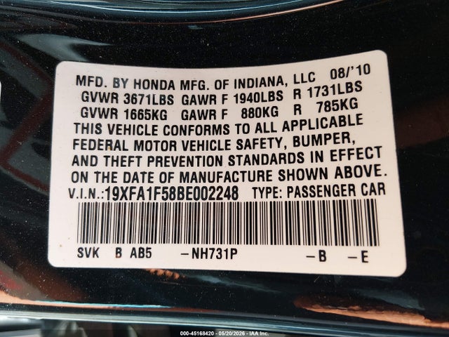 Honda Civic Lx