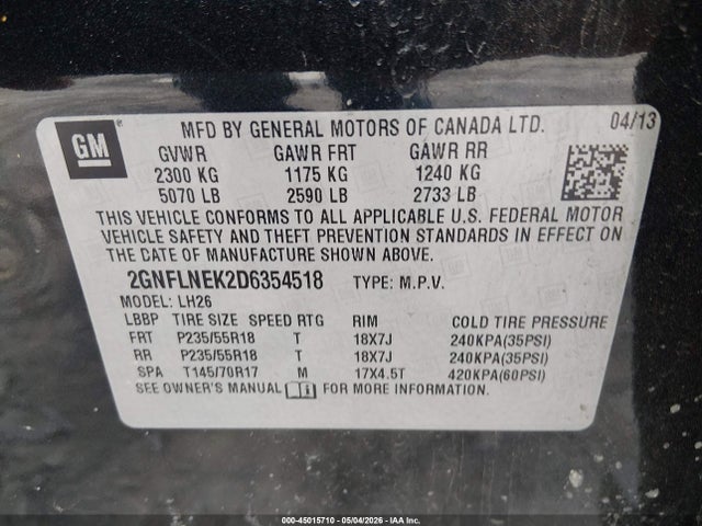 Chevrolet Equinox 2lt