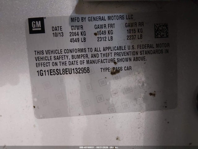Chevrolet Malibu 2lt