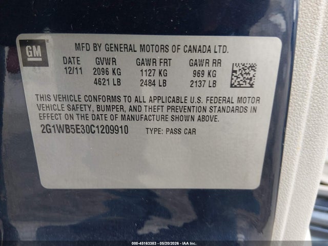 Chevrolet Impala Lt
