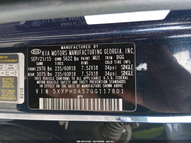 Kia Sorento 3.3l Ex