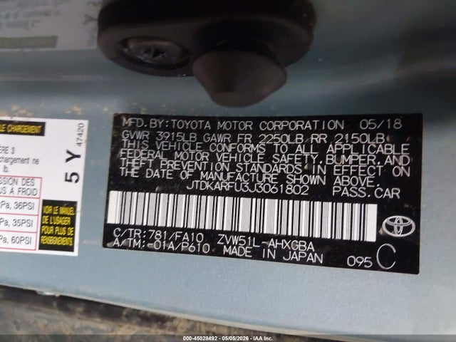 Toyota Prius Three