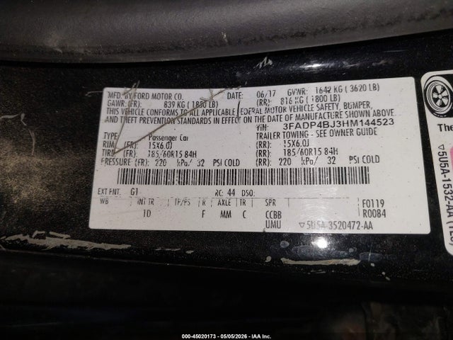 Ford Fiesta Se