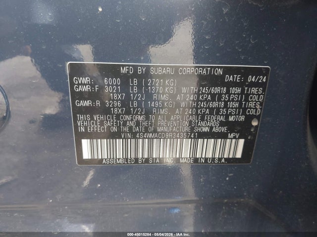 Subaru Ascent Premium 8-passenger