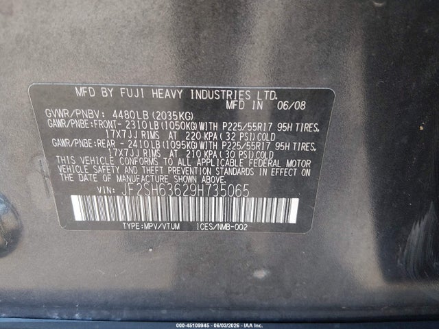 Subaru Forester 2.5x