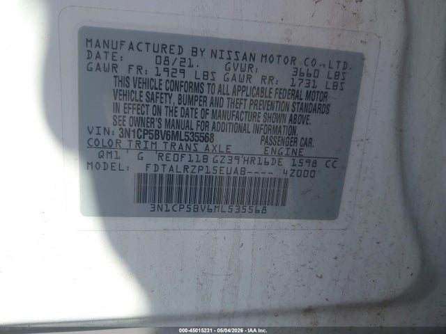 Nissan Kicks S Xtronic Cvt
