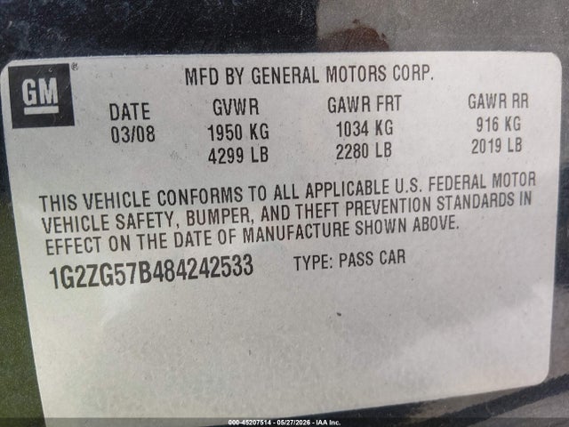 Pontiac G6