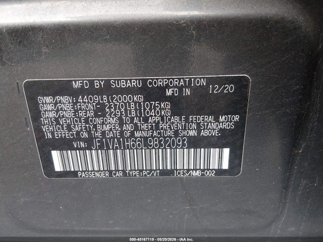 Subaru WRX Limited