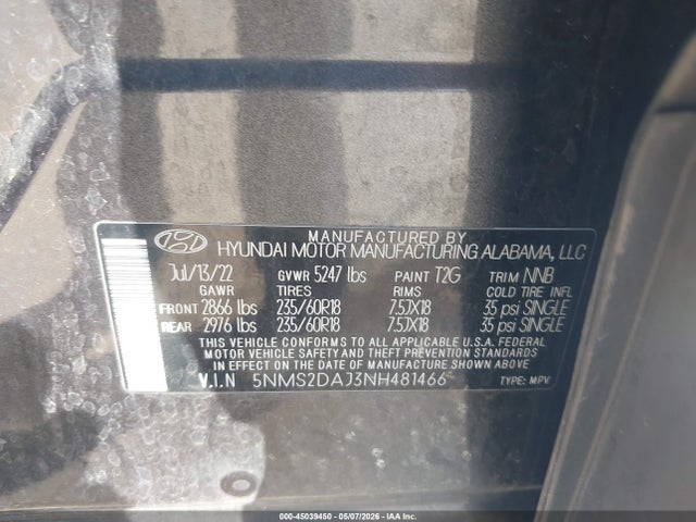 Hyundai SANTA FE Sel