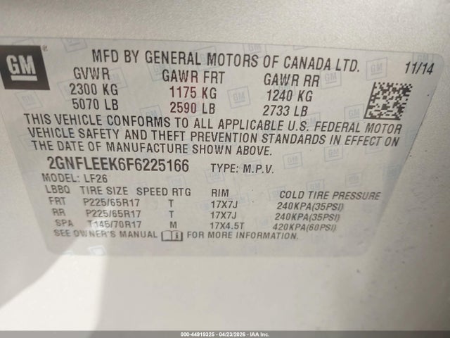 Chevrolet Equinox Ls