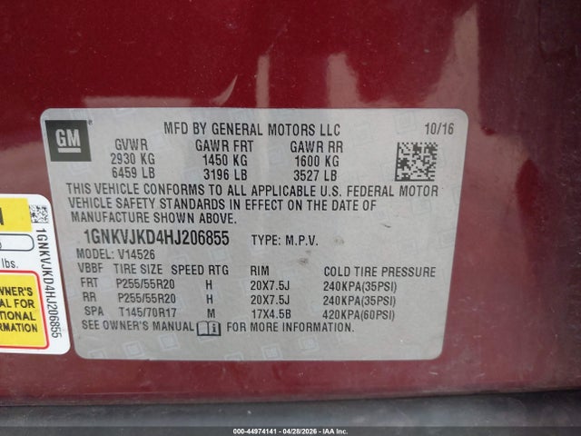 Chevrolet Traverse Premier
