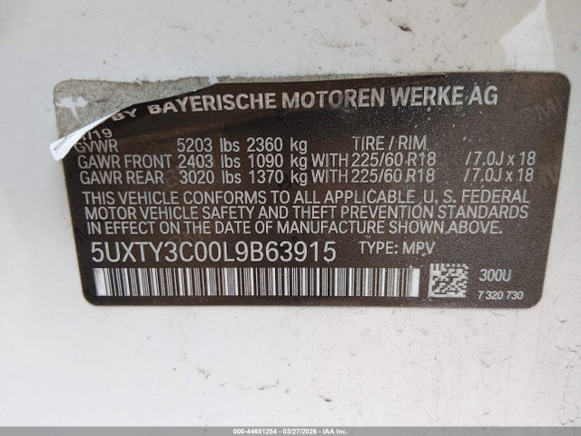 BMW X Series Sdrive30i