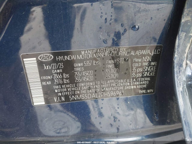 Hyundai SANTA FE Calligraphy