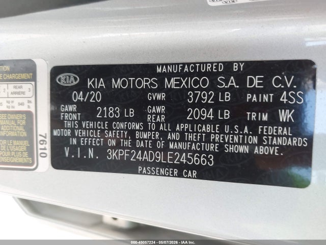 Kia Forte Lxs