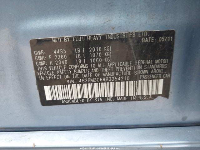 Subaru Legacy 2.5i Premium