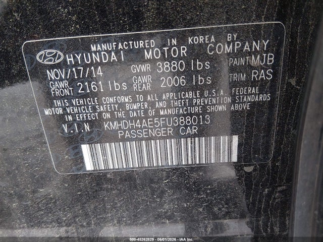 Hyundai ELANTRA Se