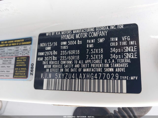 Hyundai SANTA FE 2.0t