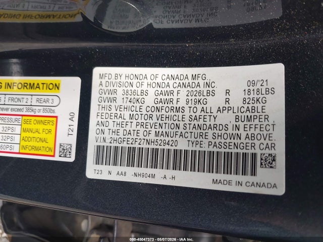 Honda Civic Lx