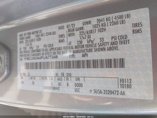 Ford Escape Active