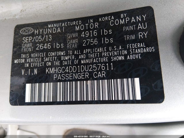 Hyundai Genesis 3.8