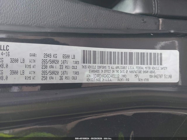 Dodge Durango Sxt