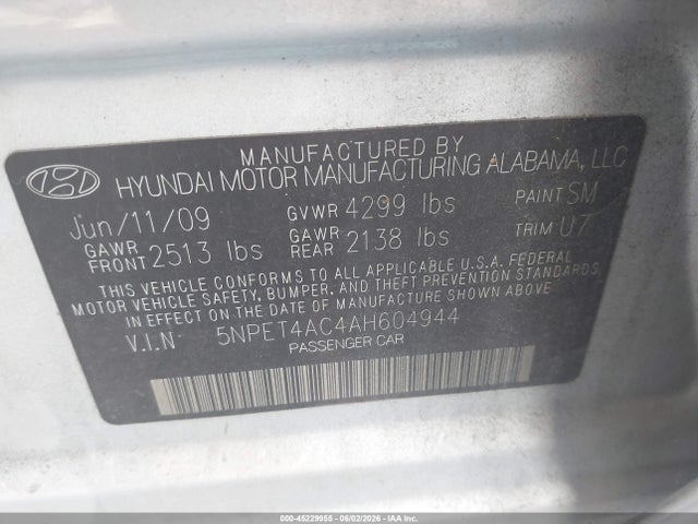 Hyundai SONATA Gls