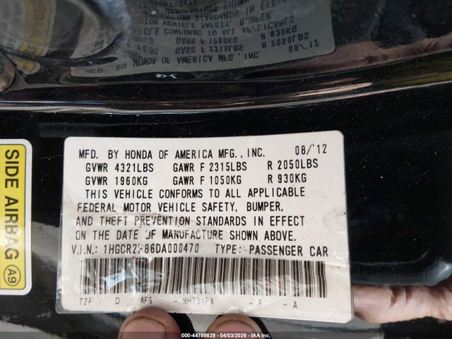 Honda Accord Ex-l