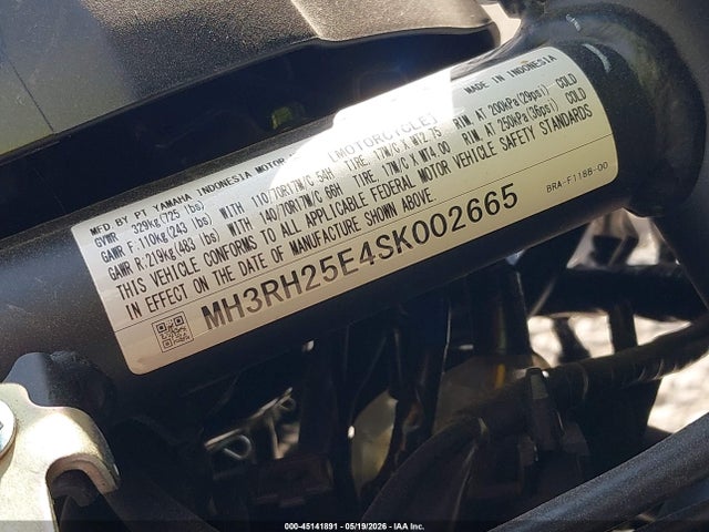 Yamaha Yfz320 A