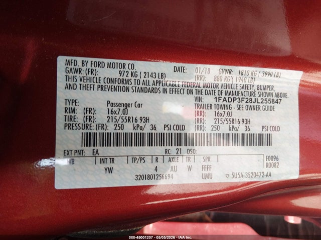 Ford Focus Se