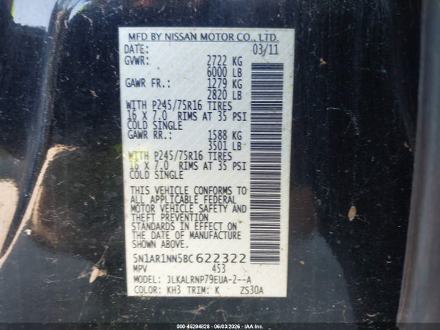 Nissan Pathfinder S