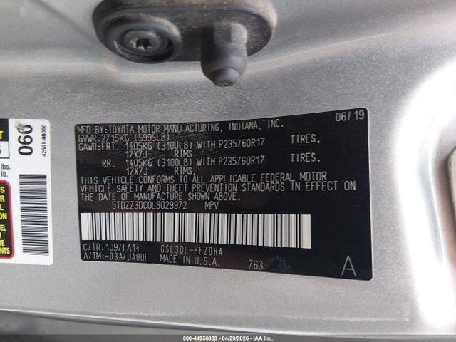 Toyota Sienna L