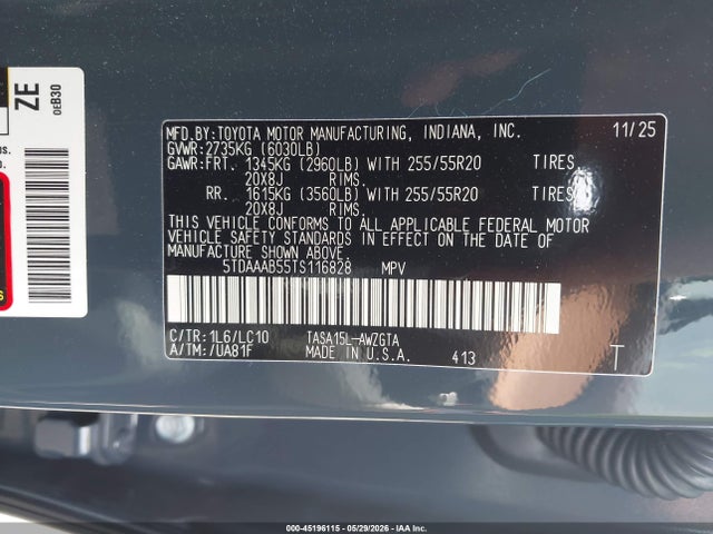 Toyota Grand Highlander Limited