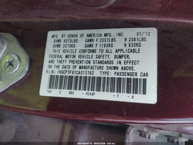 Honda Accord 3.5 Ex-l