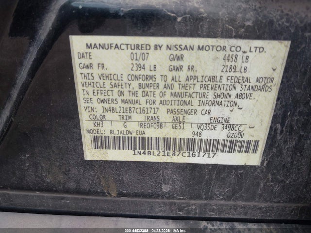 Nissan Altima 3.5 Se