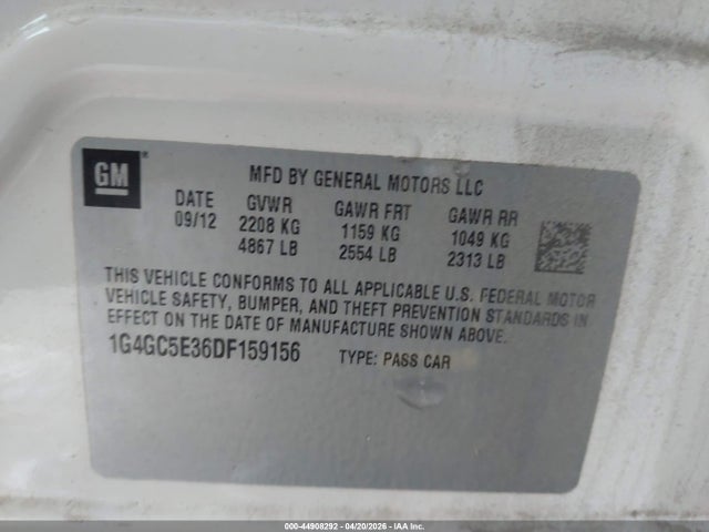 Buick LaCrosse Leather Group