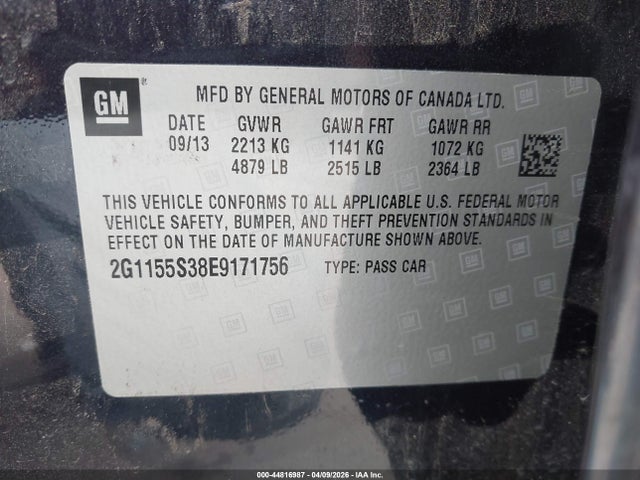 Chevrolet Impala 2lz