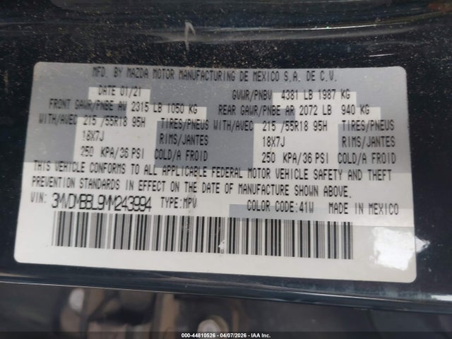 Mazda Cx Select