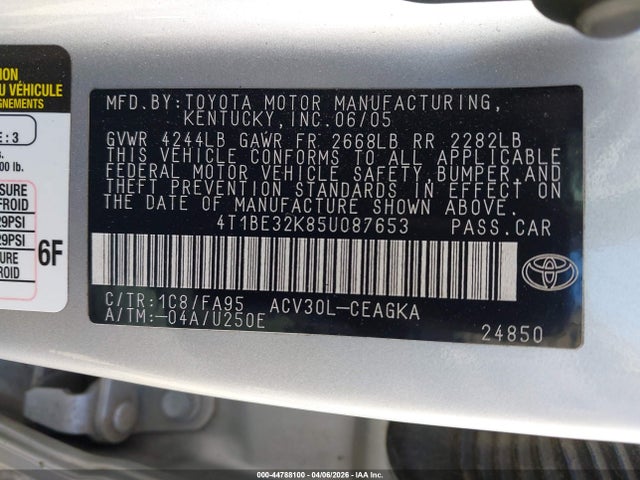 Toyota Camry Xle